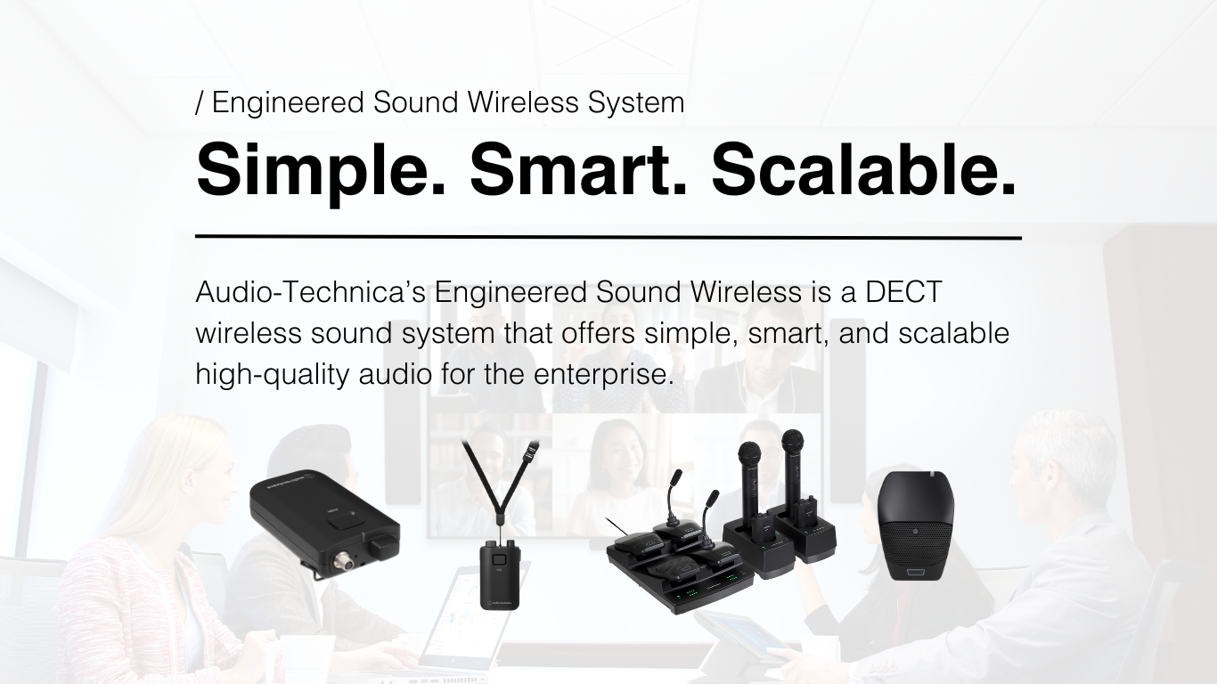 You are currently viewing Audio-Technica Launches Enterprise Wireless System for the Enterprise